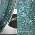 Fashion metallic sequined fabric for interior decoration